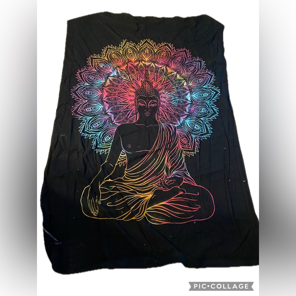 Multicolor Buddha Wall Tapestry